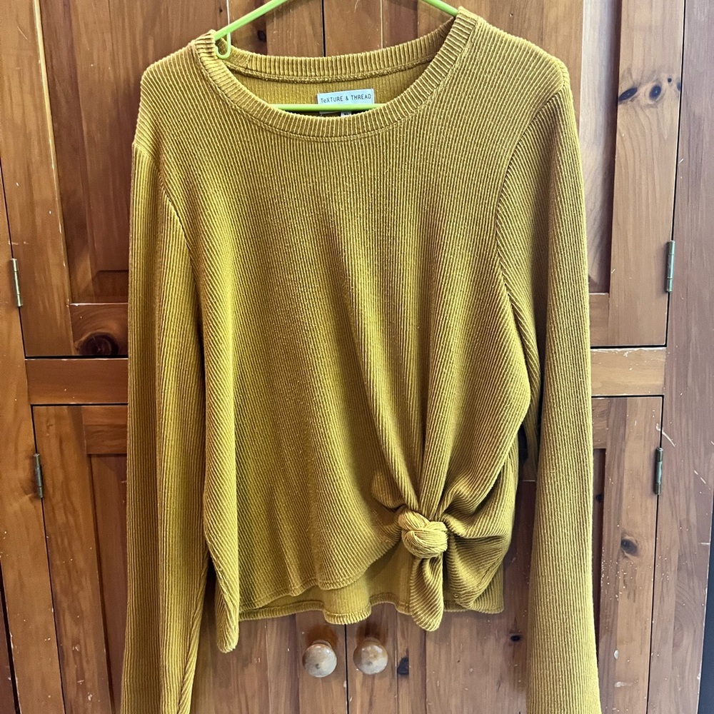 Mustard Sweater